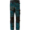 Vertex Camo W09 Pracovní kalhoty pánské (Velikost 56, Barva camouflage petrol)