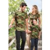 Camouflage 144 Tričko unisex (Velikost XS, Barva 32-camouflage gray)