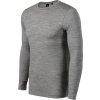 Merino Rise LS 159 Triko pánské (Velikost XL, Barva 12-tmavě šedý melír)