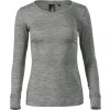 Merino Rise LS 160 Triko dámské (Velikost S, Barva 12-tmavě šedý melír)