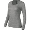 Merino Rise LS 160 Triko dámské (Velikost S, Barva 12-tmavě šedý melír)