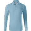 Pique Polo LS 241 Polokošile dětská (Barva 15-nebesky modrá, Velikost 158 cm/12 let)
