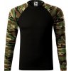 Camouflage LS 166 Triko unisex (Velikost XS, Barva 32-camouflage gray)