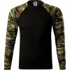 Camouflage LS 166 Triko unisex (Velikost XS, Barva 32-camouflage gray)