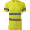 HV Protect 1V9 Tričko unisex (Velikost S, Barva fluorescenční žlutá)