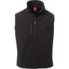 Pánská softshellová vesta CORK, Payper (Velikost XXS, Barva ČERVENÁ/ČERNÁ)