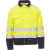 Vyštíhlená zimní bunda SAFE HI-VI WINTER, Payper (Velikost S, Barva ŽLUTÁ FLUO/NÁMOŘNICK)