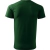 Basic 129 Tričko pánské, gramáž 160 g/m² (Velikost XS, Barva 06-lahvově zelená)