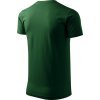 Basic 129 Tričko pánské, gramáž 160 g/m² (Velikost XS, Barva 06-lahvově zelená)