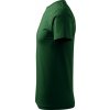 Basic 129 Tričko pánské, gramáž 160 g/m² (Velikost XS, Barva 06-lahvově zelená)