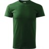 Basic 129 Tričko pánské, gramáž 160 g/m² (Velikost XS, Barva 06-lahvově zelená)