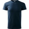 Basic 129 Tričko pánské, gramáž 160 g/m² (Velikost XS, Barva 06-lahvově zelená)