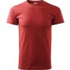 Basic 129 Tričko pánské, gramáž 160 g/m² (Velikost XS, Barva 06-lahvově zelená)