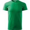 Basic 129 Tričko pánské, gramáž 160 g/m² (Velikost XS, Barva 06-lahvově zelená)