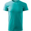 Basic 129 Tričko pánské, gramáž 160 g/m² (Velikost XS, Barva 06-lahvově zelená)