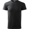 Malfini Basic 129 – pánské/unisex tričko, 160 g, 100% bavlna, silikonová úprava (Velikost XS, Barva 06-lahvově zelená)