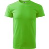 Basic 129 Tričko pánské, gramáž 160 g/m² (Velikost XS, Barva 06-lahvově zelená)