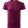 Basic 129 Tričko pánské, gramáž 160 g/m² (Velikost XS, Barva 06-lahvově zelená)