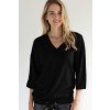 HALENKA S 3/4 RUKÁVEM,  černá, vel 36 - 48