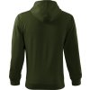 Trendy Zipper 410 Mikina pánská (Velikost M, Barva 06-lahvově zelená)