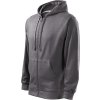 Trendy Zipper 410 Mikina pánská (Velikost M, Barva 06-lahvově zelená)