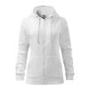 Trendy Zipper 411 Mikina dámská (Barva 00-Bílá, Velikost XS)