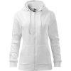 Trendy Zipper 411 Mikina dámská (Barva 00-Bílá, Velikost XS)