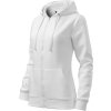 Trendy Zipper 411 Mikina dámská (Barva 00-Bílá, Velikost XS)