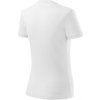 Malfini Classic New 133 – dámské tričko, 160 g, projmuté (Barva 00-Bílá, Velikost XS)