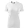 Malfini Classic New 133 – dámské tričko, 160 g, projmuté (Barva 00-Bílá, Velikost XS)