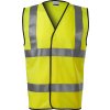 HV Bright 9V3 Bezpečnostní vesta unisex (Velikost M, Barva fluorescenční žlutá)