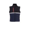Payper WISE VEST – pánská softshellová vesta, WP 8000 mm, reflexní prvky, kapsa na tablet, 3vrstvý softshell 320 g/mq