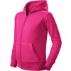 Trendy Zipper 412 Mikina dětská (Barva 01-černá, Velikost 158 cm/12 let)