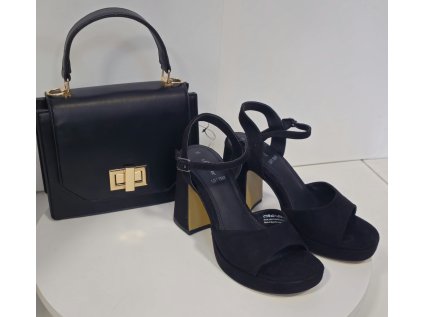 Sandály na širokém podpatku  s.Oliver