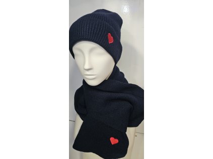 Komplet šála a čepice