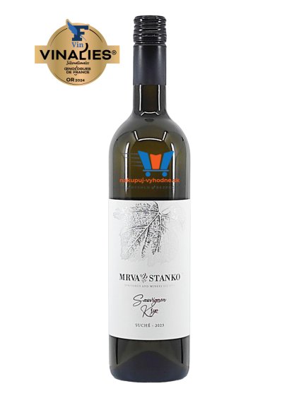 Mrva & Stanko Sauvignon Kryo Belá, r. 2023, akostné víno, suché, 0,75 l