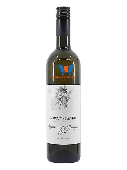 Mrva & Stanko Muškát Žltý Sauvignon Cuvée, r. 2023, akostné víno, suché, 0,75 l