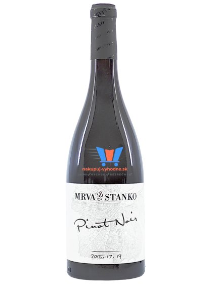 Mrva Stanko WMC Pinot Noir 2015,17,19, suché, 0,75 l 1