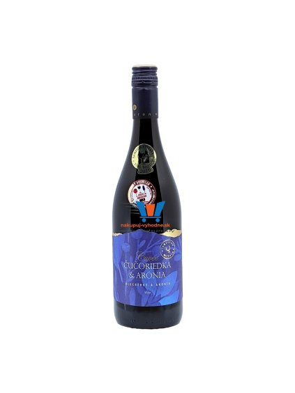 Miluron Cuvée Čučoriedka & Arónia, 0,75 l