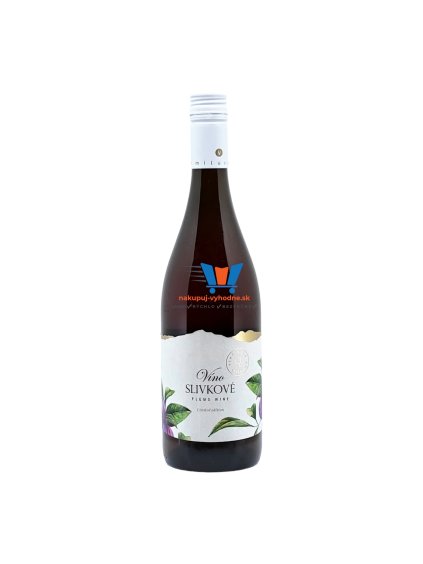 Miluron Slivkové víno, 0,75 l