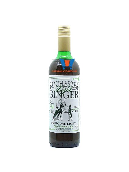 Rochester naturally light Ginger nealkoholický zázvorový nápoj (725ml) 2
