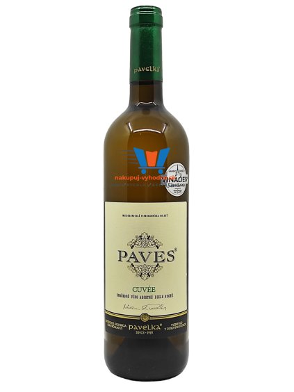 VPS Paves biely, r. 2017, , cuvée, suché, 0,75 l