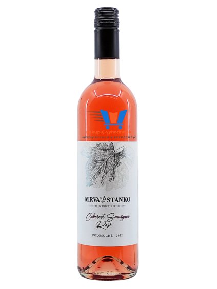 Mrva Stanko Cabernet Sauvignon rosé Jasová, r. 2022, akostné víno, polosuché, 0,75 l 1