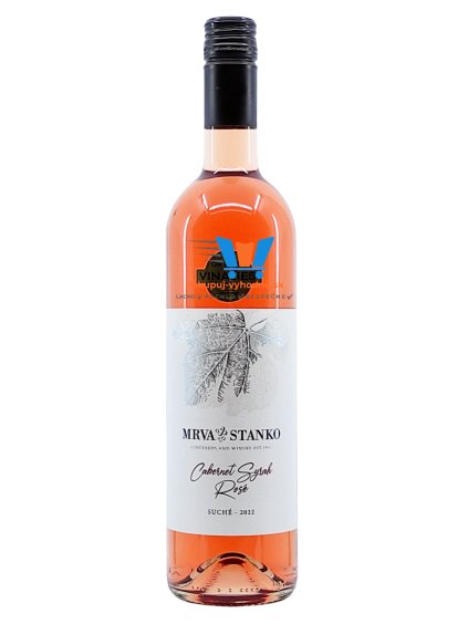 Mrva Stanko Cabernet Syrah rosé, r. 2022, akostné víno, suché, 0,75 l 2