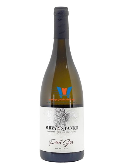 Pinot Gris Modra, r. 2022, akostné víno, suché, 0,75 l