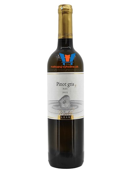 ELESKO Pinot gris 1, r. 2021, D.S.C., akostné víno, suché, 0,75 l