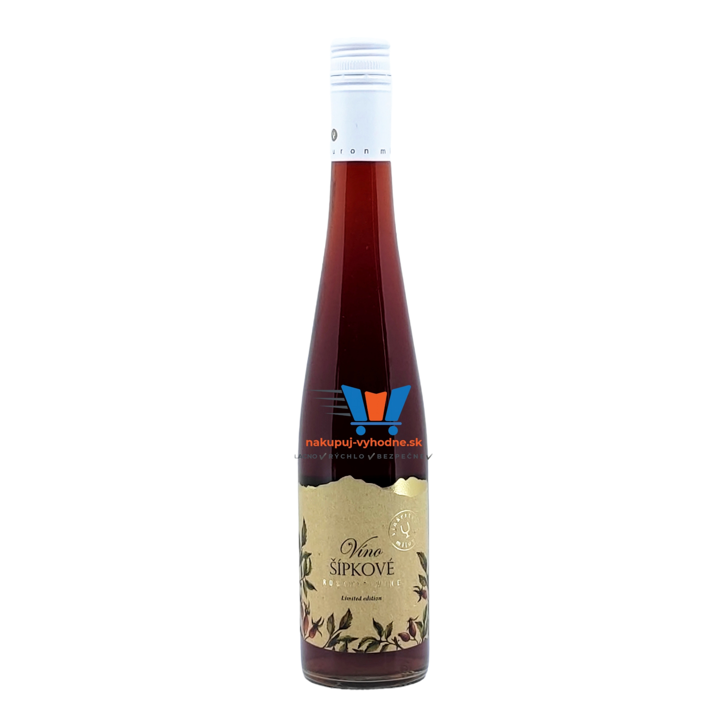 Šípkové víno - limitovaná edícia, 0,5 l