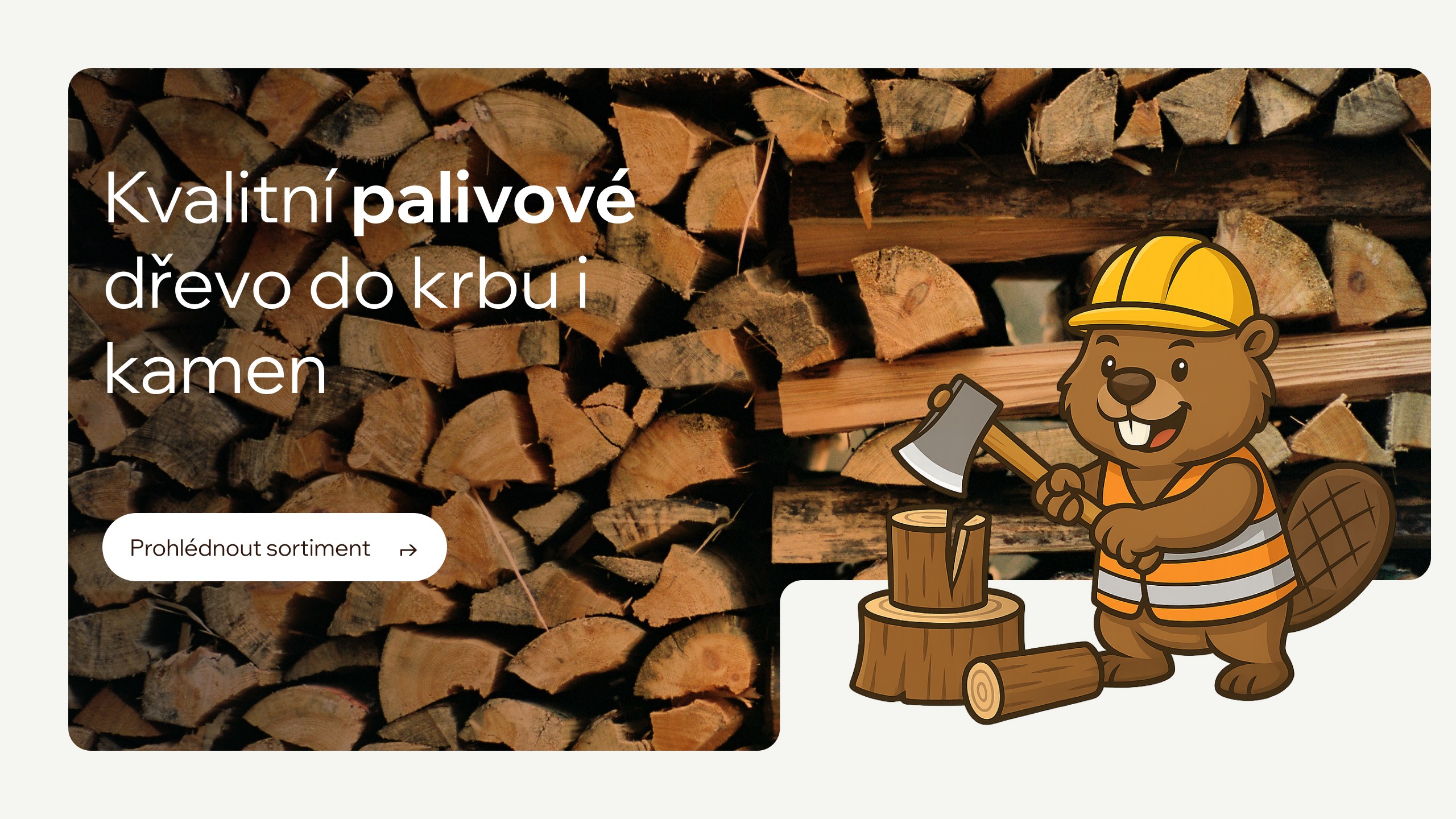 Kvalitní palivové dřevo do krbu i kamen