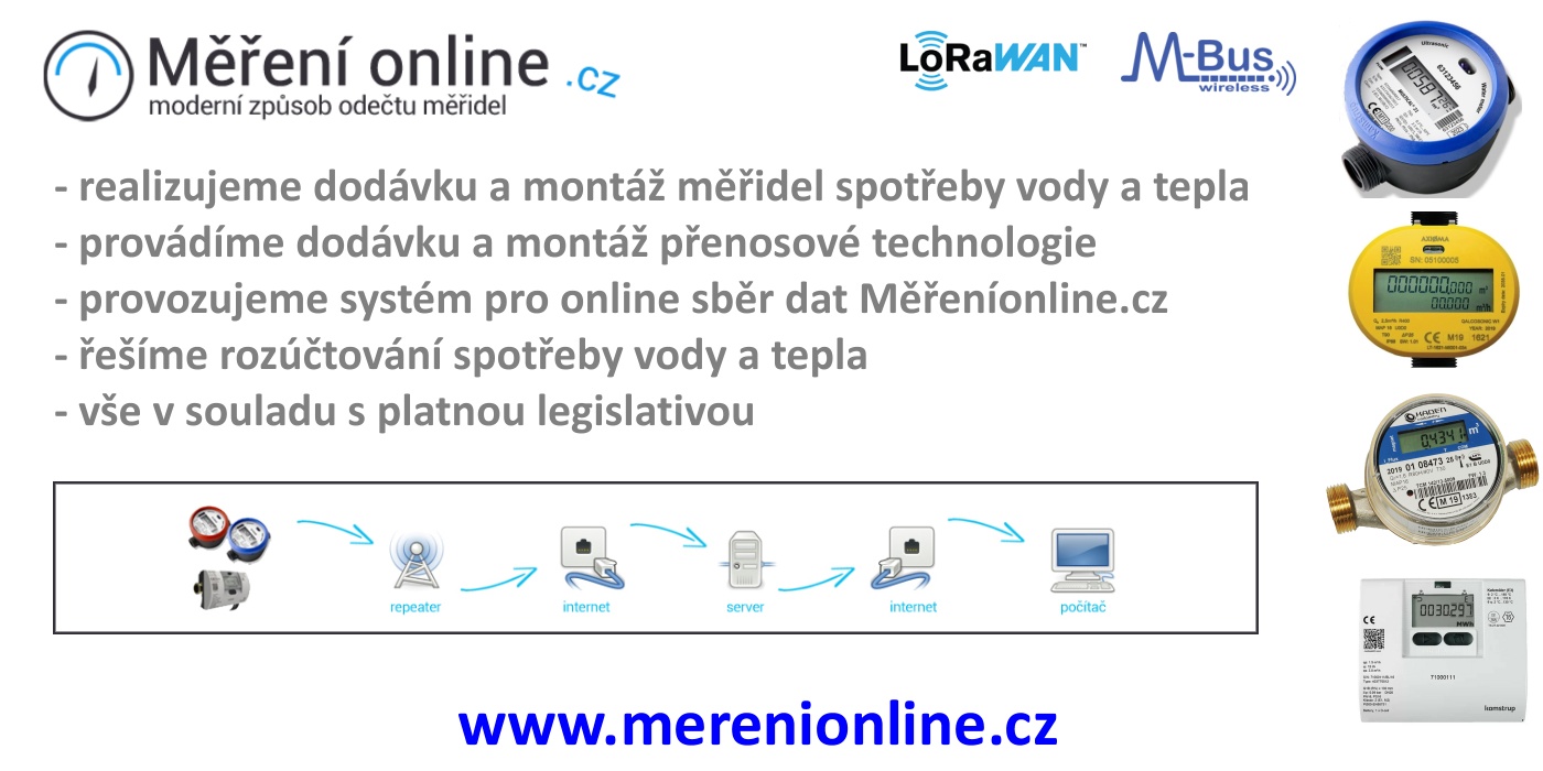 Online sběr dat a rozúčtování