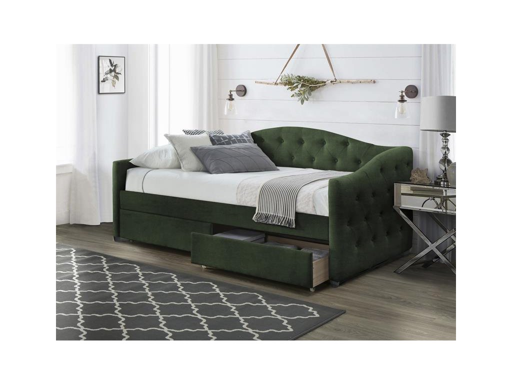 ALOHA postel 90 tmavě zelená